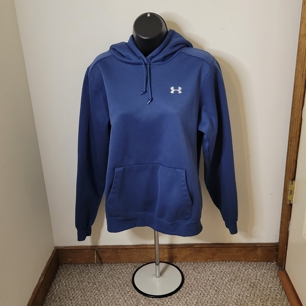 Under Armour Women's Blue Activewear Hoodie - Size (M) - Excellent Condition